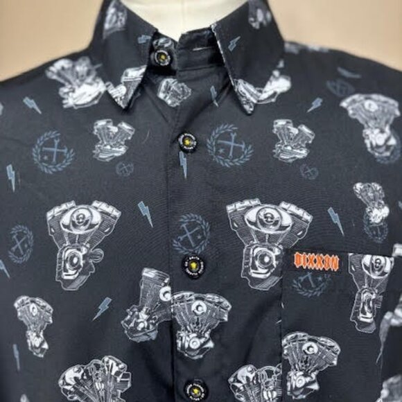Dixxon Flannel Company Shirt Sz L The Moco Ride Like The Wind Brother Button Up - Picture 2 of 5